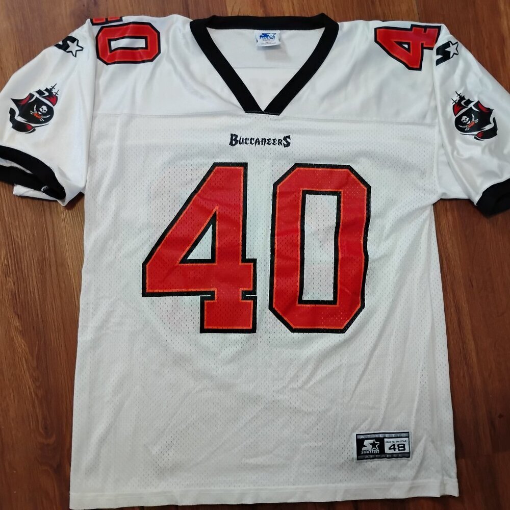 Vintage Starter Tampa Bay Buccaneers Mike Alstott Jersey